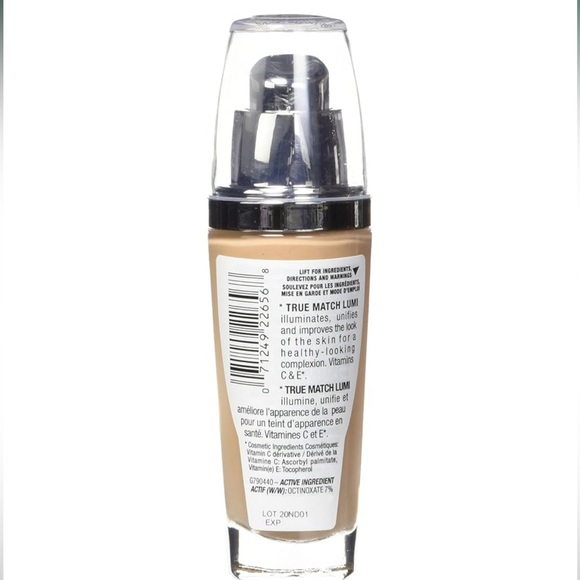 L'Oreal Paris True Match Lumi Healthy Luminous Makeup, N5 C4 & N7-8 - Picture 2 of 12